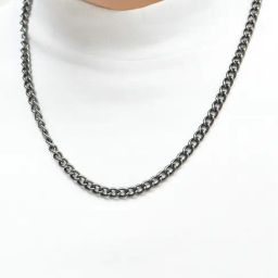 The Bro Code Attractive Fusion Grey Necklace for Men-image-39