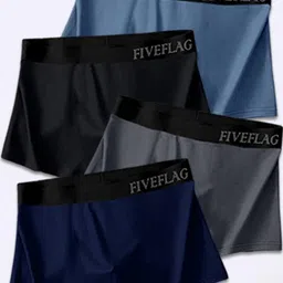 FiveFlag Pack of 4 Multicoloured Modal Trunks-image-13