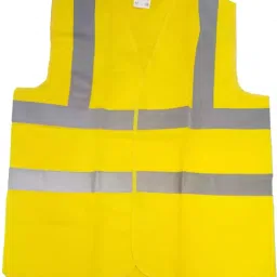 B K JAGAN & CO Safety Jacket Reflector, Strap Size: 2 inch (Yellow)-5