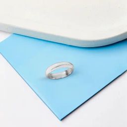 Mia by Tanishq 925 Silver Metallic Grace Silver Finger Ring-image-25