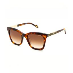 Guess GUS001835252FSG Brown UV Protected Square Sunglasses for Women-image-15