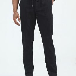 THE BEETEL HOUSE Men Relaxed Regular Fit Mid-Rise Trousers-picture-17