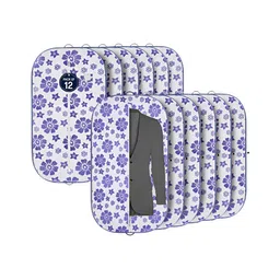 Aura Blue Set of 6 Regular Multi-Utility Organisers-2