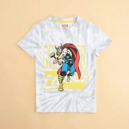 Pantaloons Junior White Printed T-Shirt-image-42