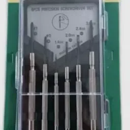 Eastman Precision Screw Driver Set 6 Pcs Precision Screw Driver Set 6 Pcs E-3015-12
