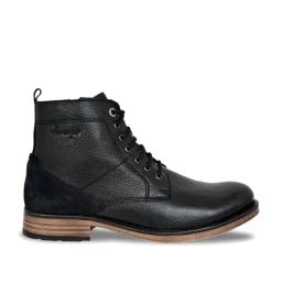 Allen cooper Men's Black Casual Boots-image-51