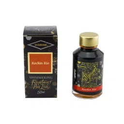 DIAMINE 50 ml Shimmering Rockin Rio Ink Bottle for Fountain Pen-22