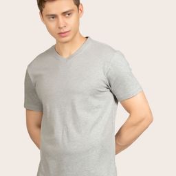 Aeropostale Men Solid V-Neck Lounge T-shirt-image-71