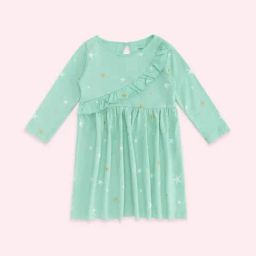 Pantaloons Baby Green Cotton Printed Full Sleeves Dress-image-76