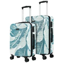 Assembly Tropical Printed Trolley Bag Pack of 2 - 20 inch & 24 inch-image-1