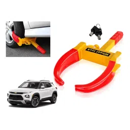 Auto Pearl Claw Type Anti Theft Adjustable Wheel Clamp Lock for Chevrolet Trailblazer-image-92