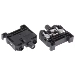 RS PRO Black Fused DIN Rail Terminal 0.5-10 mm² Screw Termination Fused, 501875-picture-38