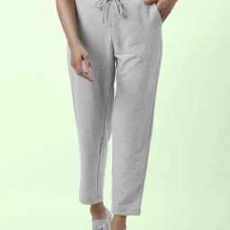 Ajile by Pantaloons Grey Cotton Track Pants-image-30