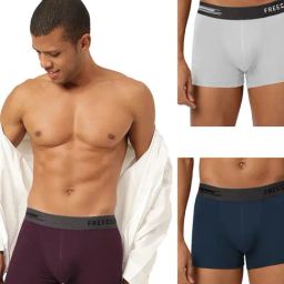 Freecultr Multi Comfort Fit Trunks - Pack of 3-picture-20