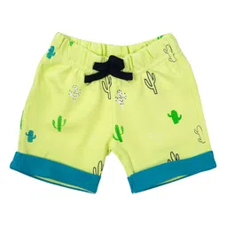 MeeMee Boys Multicoloured Printed Set of 3 High-Rise Regular Shorts image 3