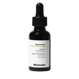 Minimalist Set of 2 Niacinamide 10% Face Serum for Regulating Sebum - 10 ml each image 2