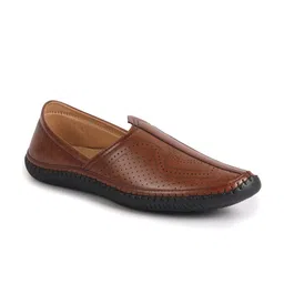 FAUSTO Men Perforations Ethnic Mojaris-image-33