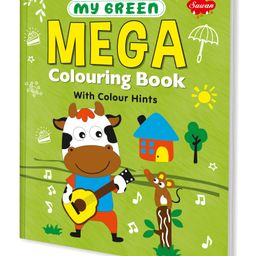 My Green Mega Colouring Book With Colour Hints Perfect Gift For Preschool Nursery Early Learners And Kindergarten Children-26