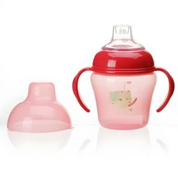 Cozy Vibes Baby Sippy Cup Leak-Proof Safety Duckbill Drinking Water Bottle Kids Sippy Cup-Pack of 1-Color May Vary-24