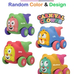 ADKD Friction Powered Carnival Clowns Candy Vehicles Toys Pack of 1 (Random Color & Design)-picture-20