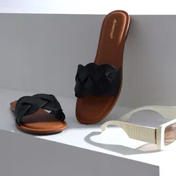 KNEETOES Women Open Toe Flats with Bows-picture-20