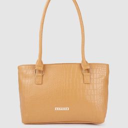 Caprese Women Beige Textured Shoulder Bag-54