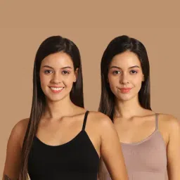 Friskers Black & Purple Non-Wired Full Coverage Everyday Bra - Pack of 2-picture-23