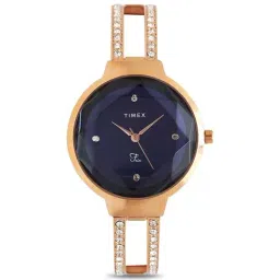 Timex Fria Women Blue Round Analog Watch - TWEL13404-27