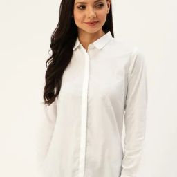Hancock White Slim Fit Shirt-image-65