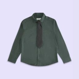 Pantaloons Junior Teal Blue Cotton Printed Full Sleeves Shirt-picture-3