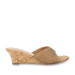 Metro Women's Beige Casual Wedges-image-83