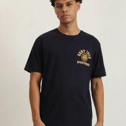 Gant Navy Blue Cotton Regular fit T-Shirts-image-37