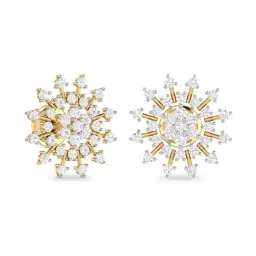 PC Jeweller Phelps 18k Gold Earrings for Women-image-61