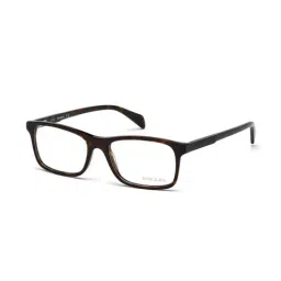 Diesel Brown Rectangular Eye Frames for Men-picture-12