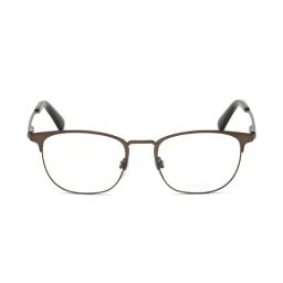 Diesel Brown Square Unisex Eye Frames-image-67
