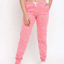 Lil Tomatoes Kids Pink Printed Trankpants-image-33