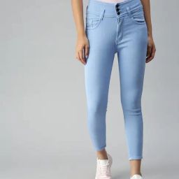 SHOWOFF Super Skinny Fit High-Rise Blue Clean Look Jeans-image-61
