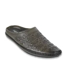 Metro Men's Olive Mule Shoes-image-89