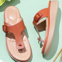 Trase Women's Tan Thong Wedges-image-27