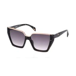 Police Grey UV Protected Butterfly Sunglasses for Women SPLL33E57869SG-image-49
