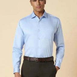 Allen Solly Blue Slim Fit Shirt-image-15