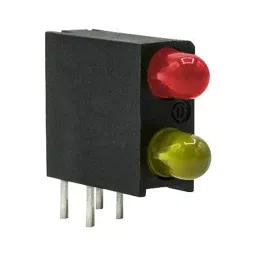 DIALIGHT CKT BOARD INDICATOR, R/Y, 19/12.6MCD, TH, 553-0131F-picture-47