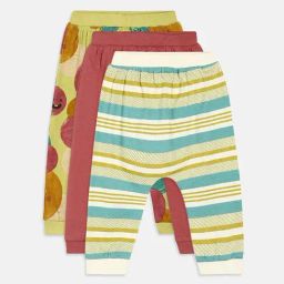 MINIKLUB Kids Multicolor Printed Joggers (Pack Of 3)-image-81