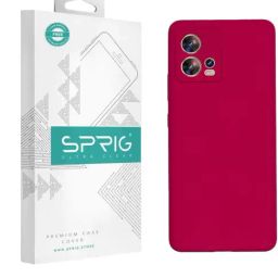 Sprig Liquid Silicone Back Cover for MOTOROLA EDGE 30 FUSION (Red)-image-21