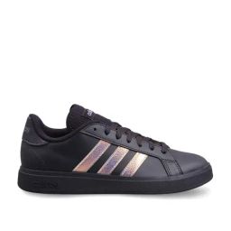 Adidas Women's GRAND COURT Black Tennis Shoes-picture-11