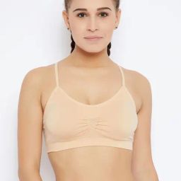 C9 Airwear Beige Full Coverage Bralette Bra-image-82