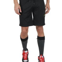 Monte Carlo Black Regular Fit Printed Shorts-image-57