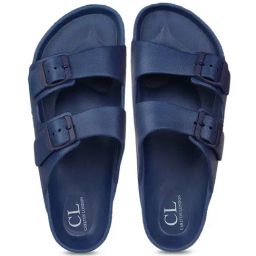 Carlton London Men's Navy Slides-image-49