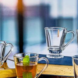 Goodhomes Clear Glass Mug - Set of 6 (155 ml)-picture-5