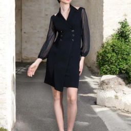 Miss Chase Black Casual Dress-image-50